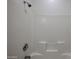 Clean, tiled shower in a well-maintained bathroom at 5415 E Mckellips Rd # 104, Mesa, AZ 85215