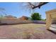 This is a big backyard featuring lots of space and privacy at 9541 W Frank Ave, Peoria, AZ 85382