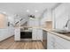 Bright and airy kitchen features stainless steel appliances and modern design at 17808 N 45Th Ave, Glendale, AZ 85308
