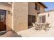 Private patio with outdoor seating, perfect for enjoying the sunshine at 17808 N 45Th Ave, Glendale, AZ 85308