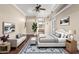 A spacious main bedroom featuring elegant furnishings, plush carpets, and ample natural light at 333 N Pennington Dr # 55, Chandler, AZ 85224