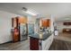 Spacious kitchen with ample storage, stainless steel appliances, and a large island, perfect for cooking at 11732 W Foothill Dr, Sun City, AZ 85373