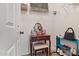 Walk-in closet with a vanity, plenty of storage, and space for shoes and accessories at 11732 W Foothill Dr, Sun City, AZ 85373