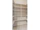 Large pantry with open shelving provides ample storage space at 1245 E Waterview Pl, Chandler, AZ 85249