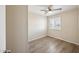 Comfortable bedroom with shutters and modern flooring at 13416 S 47Th St, Phoenix, AZ 85044