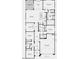 Detailed floor plan of the house showing the layout, including bedrooms, bathrooms, kitchen, and living spaces at 17068 W Shangri La Rd, Surprise, AZ 85388
