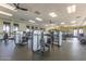Well-equipped gym featuring modern exercise machines and ample space for a comprehensive workout experience at 29854 N 132Nd Dr, Peoria, AZ 85383