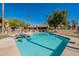 Community pool area with clear blue water perfect for a refreshing swim at 5877 N Granite Reef Rd # 1155, Scottsdale, AZ 85250