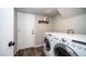 Laundry room with a full-size washer and dryer at 843 W Palo Verde St, Gilbert, AZ 85233