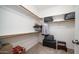 Functional walk-in closet with shelving for organized storage solutions at 843 W Palo Verde St, Gilbert, AZ 85233
