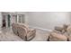 Comfortable living room showcasing tile floors, and a view of the entryway at 1342 W Emerald Ave # 381, Mesa, AZ 85202
