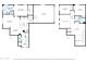 Detailed floorplan showcasing the layout of the home's first and second floors with dimensions at 13600 N Fountain Hills Blvd # 405, Fountain Hills, AZ 85268