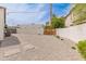 Large backyard featuring crushed gravel and concrete pavers at 1506 E Tuckey Ln, Phoenix, AZ 85014