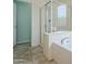 A well-kept bathroom that includes both a shower and bathtub at 16526 W Calle Lejos --, Surprise, AZ 85387