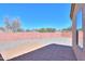 Spacious backyard with a stone landscape, perfect for outdoor enjoyment at 1778 E Bishop Pl, Casa Grande, AZ 85122
