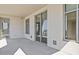 Spacious balcony with a sliding glass door offers seamless indoor-outdoor living at 2211 E Camelback Rd # 604, Phoenix, AZ 85016