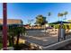 Enjoy the community pool with its cabanas, seating, and well-maintained landscaping at 2717 W Medina Ave, Mesa, AZ 85202