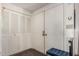 Hallway with a closet and seating at 3113 W Royal Palm Rd, Phoenix, AZ 85051