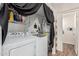Laundry room featuring a washer, dryer, and water heater at 3113 W Royal Palm Rd, Phoenix, AZ 85051