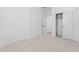 Simple bedroom with carpet has a closet for storage at 4383 N 203Rd Dr, Buckeye, AZ 85396