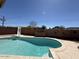 Backyard pool with slide at 5829 E Windsor Ave, Scottsdale, AZ 85257