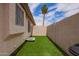 Backyard featuring artificial turf and privacy wall at 10001 W Potter Dr, Peoria, AZ 85382