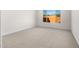 An empty bedroom with plush carpet and a window providing natural light at 21277 N 272Nd Ave, Buckeye, AZ 85396
