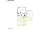 Floorplan showcasing a primary suite, two additional bedrooms, bathrooms, and loft area at 1481 E Prescott St, Gilbert, AZ 85298