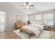 Beautifully decorated bedroom with stylish furniture, decor, and natural lighting at 3321 N Silverado --, Mesa, AZ 85215