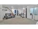 Spacious finished basement with exercise area, living area and lots of room for storage at 3932 W Rene Dr, Chandler, AZ 85226