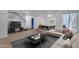 Finished basement featuring a pool table, cozy seating area, and a large television at 3932 W Rene Dr, Chandler, AZ 85226