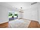 Bright dining room with natural light and access to a beautifully landscaped backyard and outdoor living space at 4739 N 34Th Pl, Phoenix, AZ 85018