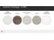 This essence package features white sand quartz countertop and 17