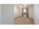 Bedroom with carpet, ceiling fan, and curtains, offering a comfortable space at 49853 W Jean Dr, Maricopa, AZ 85139