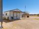 Handy storage shed for storing equipment, tools, and various necessities on your ranch property at 49853 W Jean Dr, Maricopa, AZ 85139
