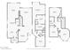 Detailed floor plan showcasing the layout of this single-Gathering home at 6372 W Hill Ln, Glendale, AZ 85310