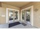 Clubhouse entrance featuring glass doors and a clean, welcoming appearance, inviting residents to enjoy community amenities at 8787 E Mountain View Rd # 2016, Scottsdale, AZ 85258