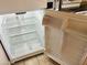 Refrigerator interior displays ample storage with adjustable shelves, perfect for organized food storage in the kitchen at , Tempe, AZ 85282