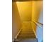 Carpeted stairway leading down to the lower level of the home at , Tempe, AZ 85282