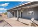 Backyard features a large covered patio with ceiling fan offering an outdoor seating area at 1165 E Avenida Kino --, Casa Grande, AZ 85122