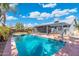 Inviting backyard pool with pergola offers a relaxing outdoor living space at 1165 E Avenida Kino --, Casa Grande, AZ 85122