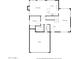 Downstairs floorplan showing a kitchen, dining area, living room, bath, bedroom, foyer, laundry and garage at 13711 N 81St Ave, Peoria, AZ 85381