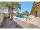 Enjoy the Arizona weather in this relaxing pool and backyard oasis with mature landscaping at 1619 E Del Rio Dr, Tempe, AZ 85282