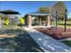 Outdoor playground with colorful play structures and shaded picnic area, perfect for community and Gathering fun at 1619 E Del Rio Dr, Tempe, AZ 85282