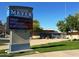 Meyer Montessori School signage with a visible display screen and well-maintained grounds at 1619 E Del Rio Dr, Tempe, AZ 85282