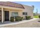 Charming single-story home with stucco siding and a tile roof, complemented by manicured landscaping and rock features at 17241 N 16Th Dr # 1, Phoenix, AZ 85023