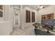 Home office with natural light, built-in shelves, and desk space for productivity at 1903 N Lynch --, Mesa, AZ 85207
