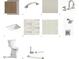 Stone counter, faucet, shower head, toilet, and fixtures for a modern bathroom at 2121 W Sonoran Desert Dr # 21, Phoenix, AZ 85085