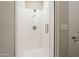 Modern bathroom featuring glass enclosed shower at 2121 W Sonoran Desert Dr # 21, Phoenix, AZ 85085