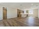 Open-concept living room and kitchen with modern finishes at 2121 W Sonoran Desert Dr # 21, Phoenix, AZ 85085